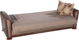 Alfa Redeyef Brown Sleeper Sofa from Bellona - Luna Furniture