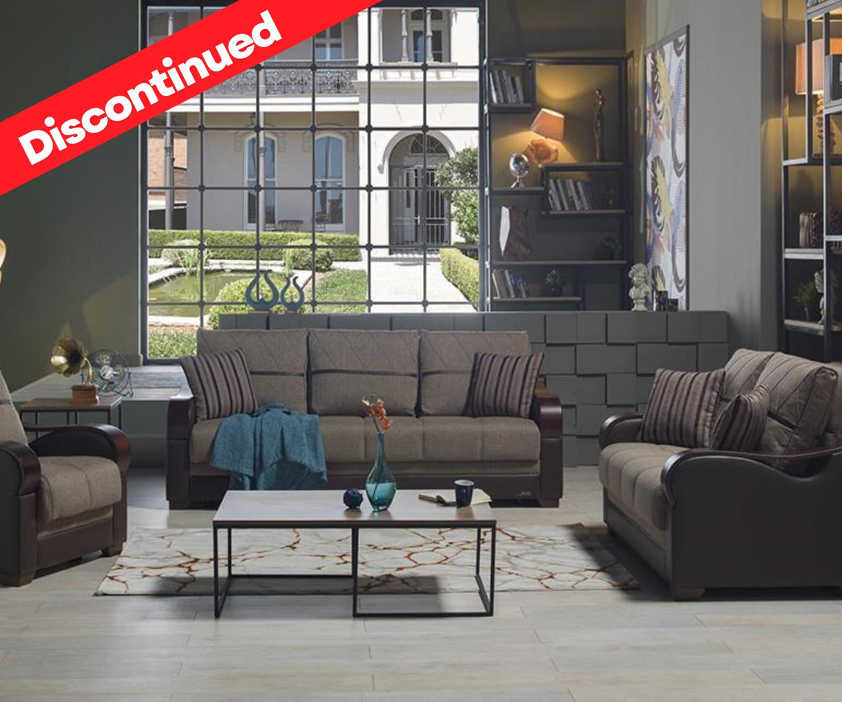 Bennett Redeyef Brown Armchair from Bellona - Luna Furniture