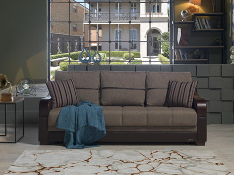 Bennett Redeyef Brown Sleeper Sofa from Bellona - Luna Furniture