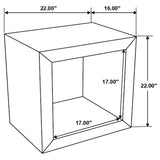 Benton Natural 2-Piece Solid Mango Coffee and End Table Set from Coaster - Luna Furniture