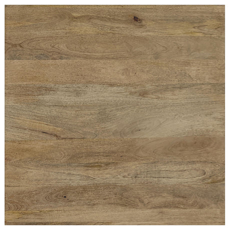 Benton Natural Square Solid Mango Wood Coffee Table from Coaster - Luna Furniture
