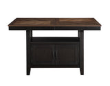 Bermuda Black/Dark Acacia Counter Height Dining Set from Steve Silver - Luna Furniture