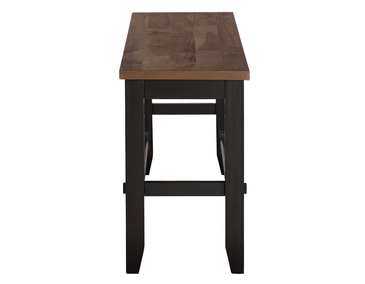 Bermuda Black/Dark Acacia Counter Height Dining Set from Steve Silver - Luna Furniture