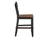 Bermuda Black/Dark Acacia Counter Height Dining Set from Steve Silver - Luna Furniture