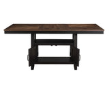 Bermuda 60-80″ Storage Counter Table with 20″ Leaf from Steve Silver - Luna Furniture