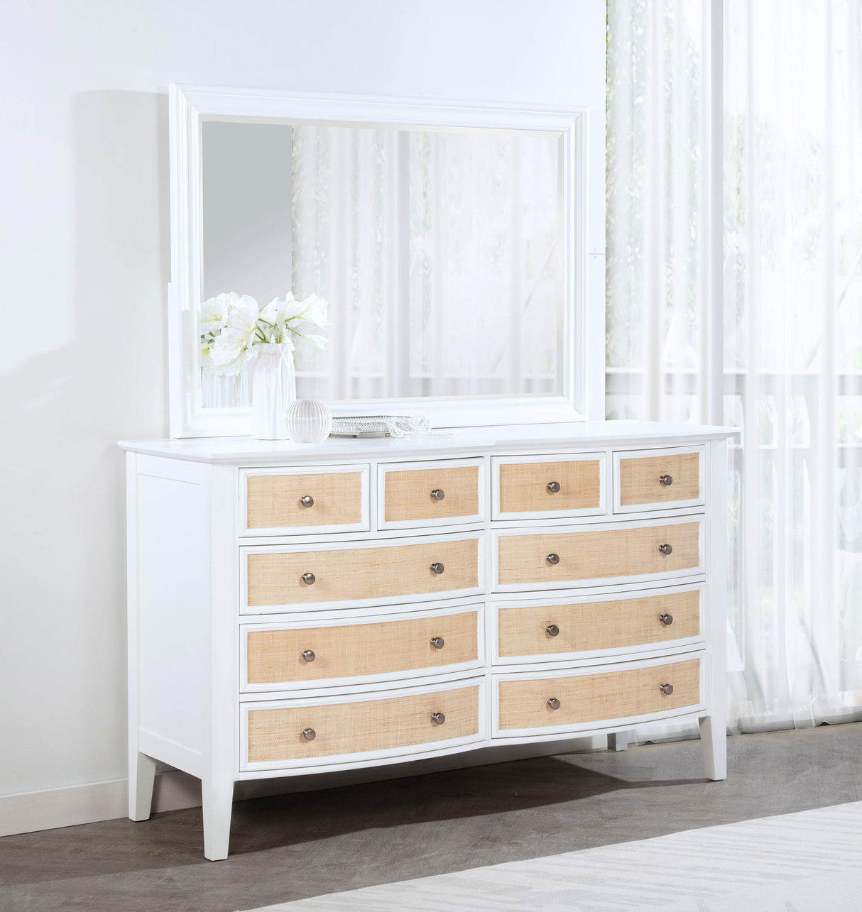 Bexhill White Bedroom Set from Coaster - Luna Furniture