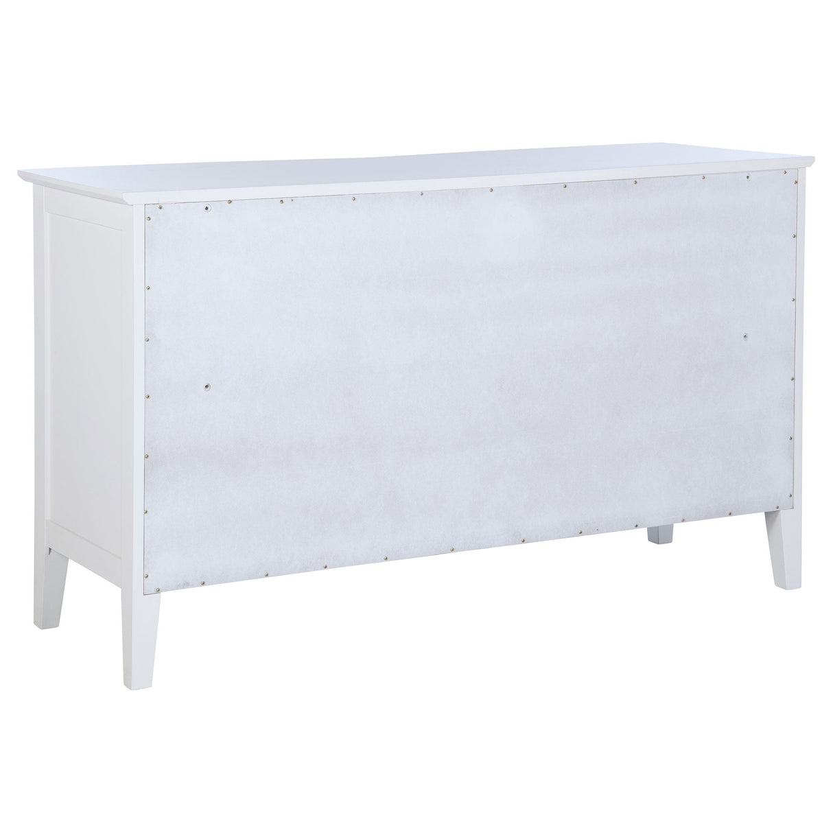 Bexhill White 10-Drawer Dresser from Coaster - Luna Furniture