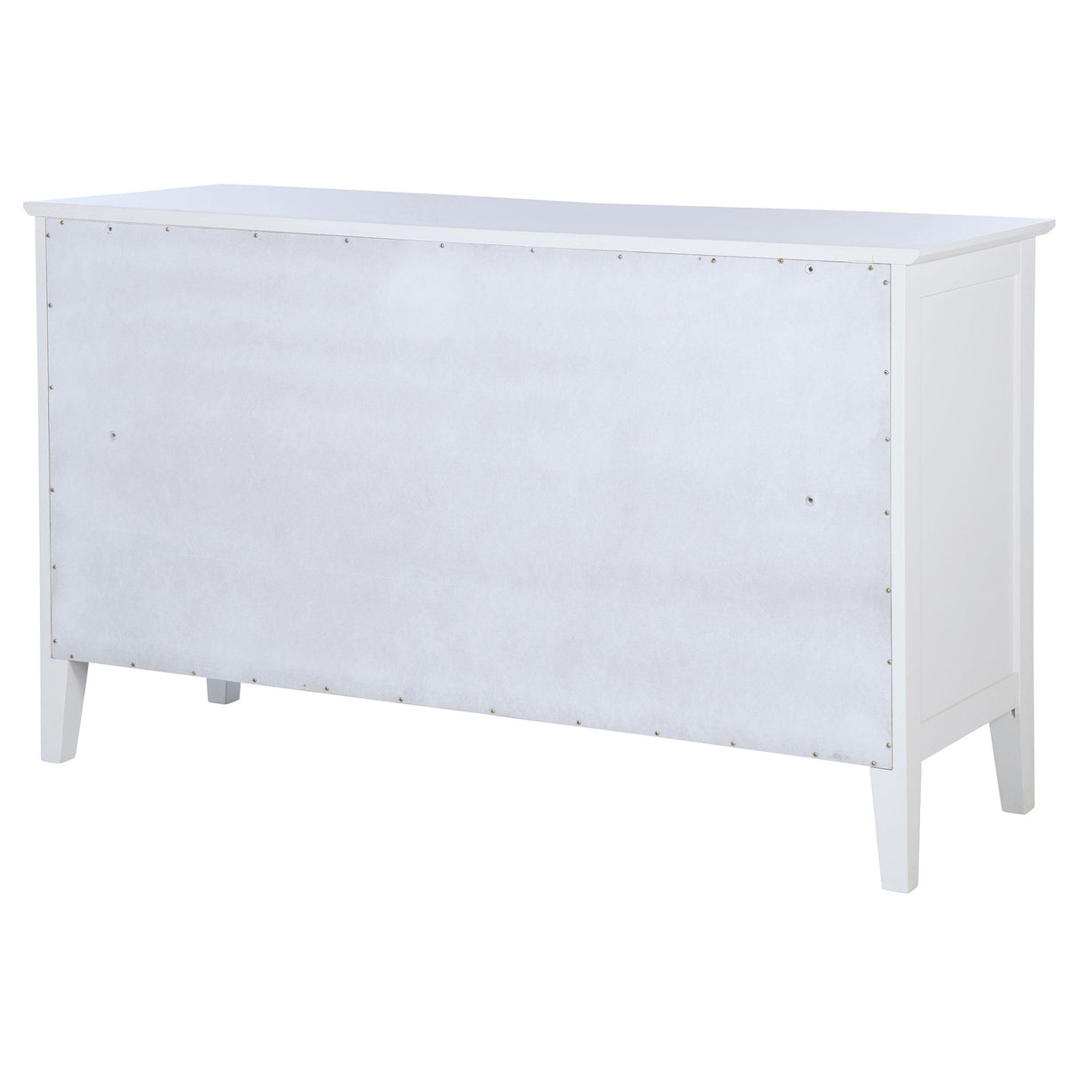 Bexhill White 10-Drawer Dresser from Coaster - Luna Furniture