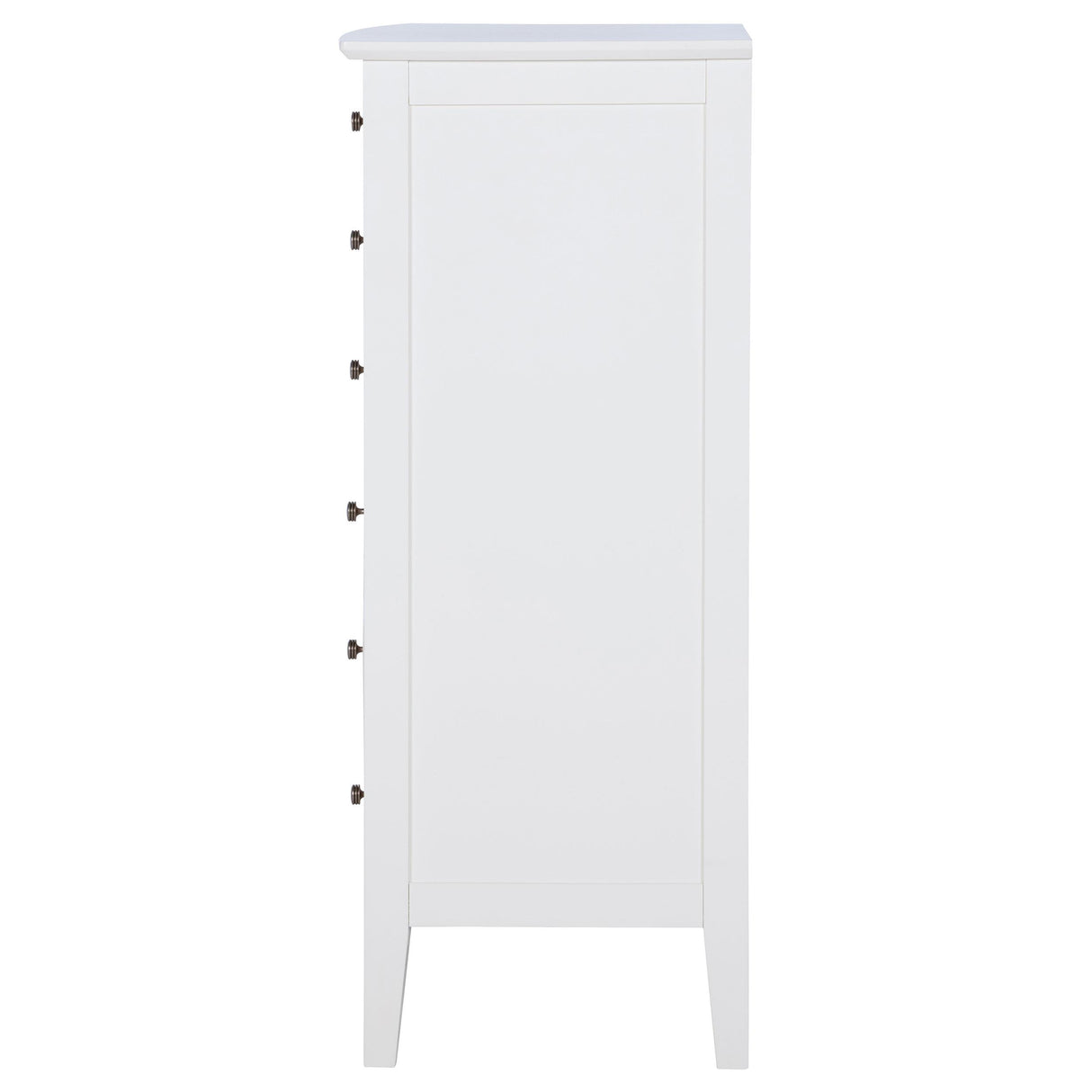 Bexhill White 8-Drawer Chest from Coaster - Luna Furniture