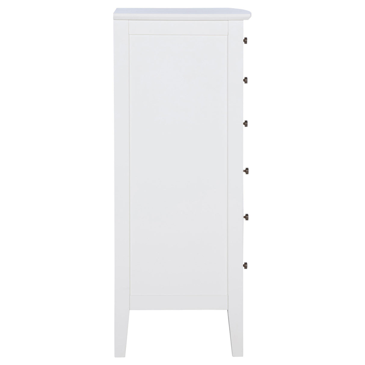 Bexhill White 8-Drawer Chest from Coaster - Luna Furniture