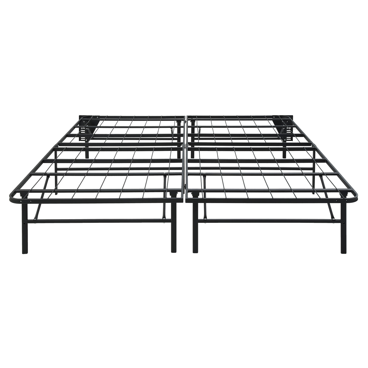BF-1MT-EK Eastern King Foldable Metal Platform Bed Frame, Toolless from Homelegance - Luna Furniture