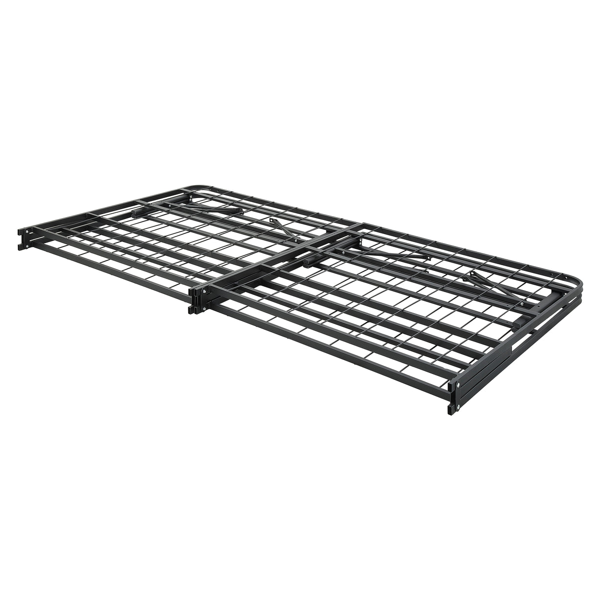 BF-1MT-EK Eastern King Foldable Metal Platform Bed Frame, Toolless from Homelegance - Luna Furniture