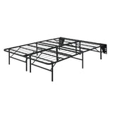 BF-1MT-F Full Foldable Metal Platform Bed Frame, Toolless from Homelegance - Luna Furniture