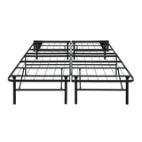 BF-1MT-Q Queen Foldable Metal Platform Bed Frame, Toolless from Homelegance - Luna Furniture