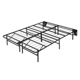 BF-1MT-Q Queen Foldable Metal Platform Bed Frame, Toolless from Homelegance - Luna Furniture