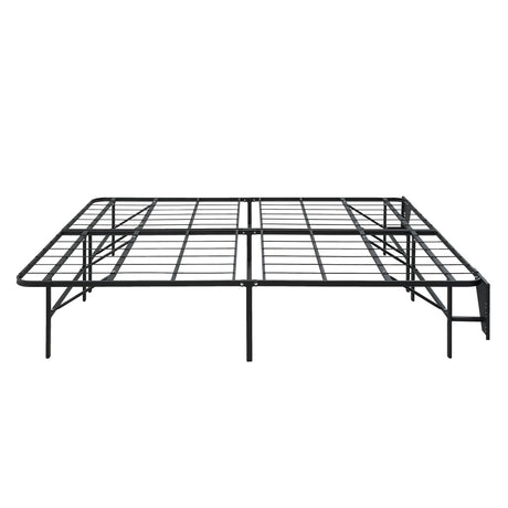 BF-1MT-Q Queen Foldable Metal Platform Bed Frame, Toolless from Homelegance - Luna Furniture