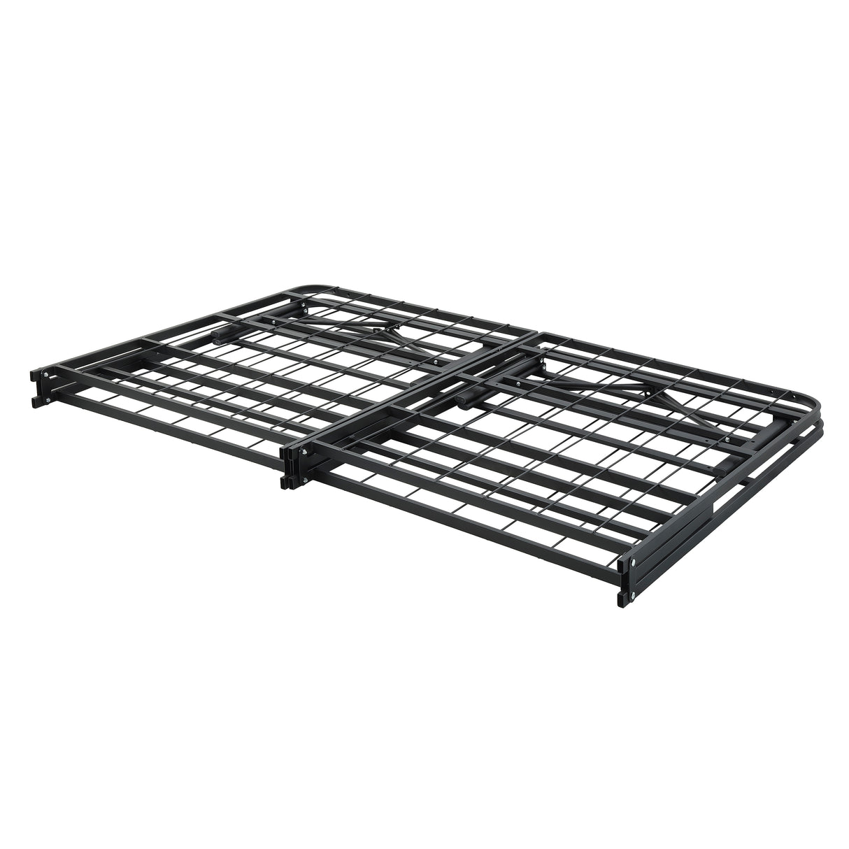 BF-1MT-Q Queen Foldable Metal Platform Bed Frame, Toolless from Homelegance - Luna Furniture