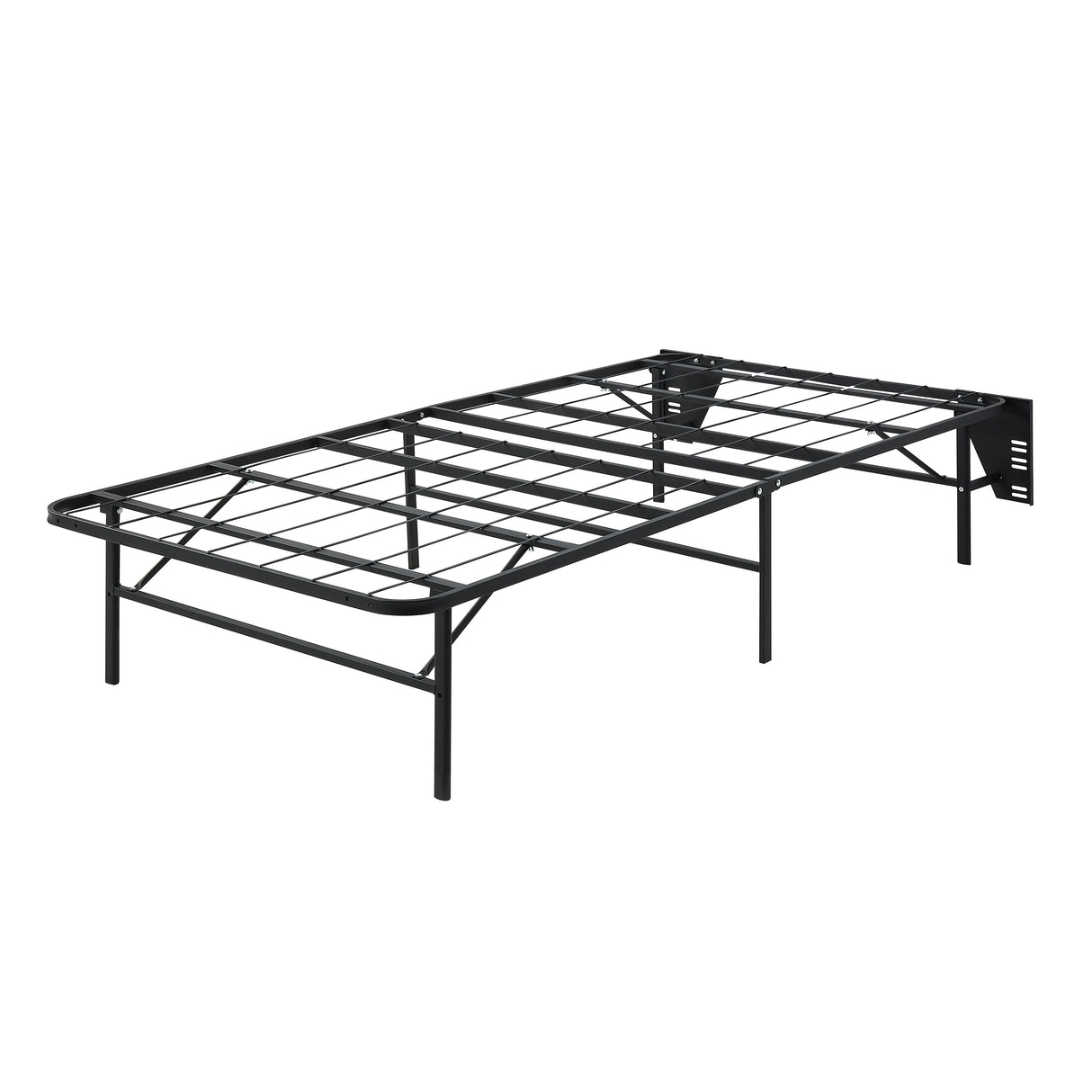 BF-1MT-T Twin Foldable Metal Platform Bed Frame, Toolless from Homelegance - Luna Furniture