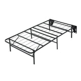 BF-1MT-T Twin Foldable Metal Platform Bed Frame, Toolless from Homelegance - Luna Furniture