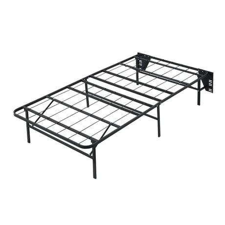 BF-1MT-T Twin Foldable Metal Platform Bed Frame, Toolless from Homelegance - Luna Furniture
