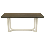 Biloxi Greyish Brown 5-piece 71-inch Rectangular Dining Set from Coaster - Luna Furniture