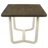 Biloxi Greyish Brown 5-piece 71-inch Rectangular Dining Set from Coaster - Luna Furniture