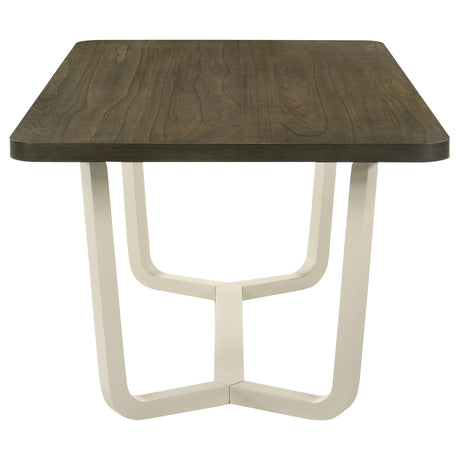 Biloxi Greyish Brown 7-piece 71-inch Rectangular Dining Set from Coaster - Luna Furniture