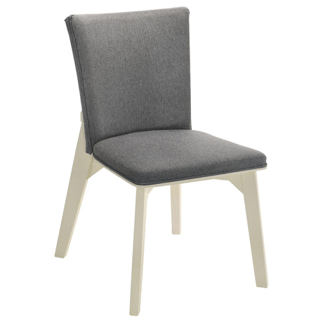 Biloxi Gray Dining Side Chair, Set of 2 from Coaster - Luna Furniture