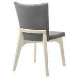 Biloxi Gray Dining Side Chair, Set of 2 from Coaster - Luna Furniture