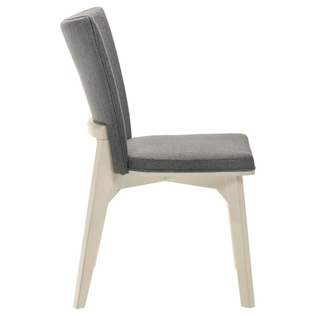 Biloxi Gray Dining Side Chair, Set of 2 from Coaster - Luna Furniture