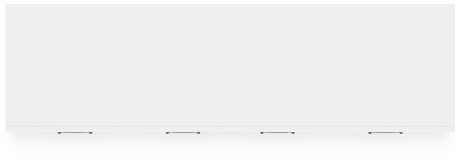 Binterglen California King Panel Bed with Dresser and Nightstand in White from Ashley - Luna Furniture