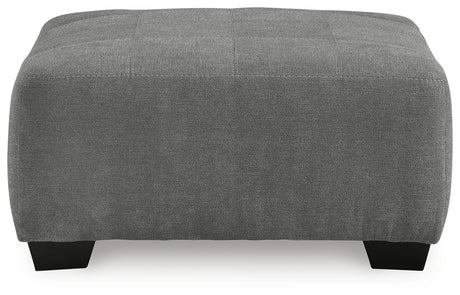 Birkdale Court Gray Oversized Accent Ottoman from Ashley - Luna Furniture