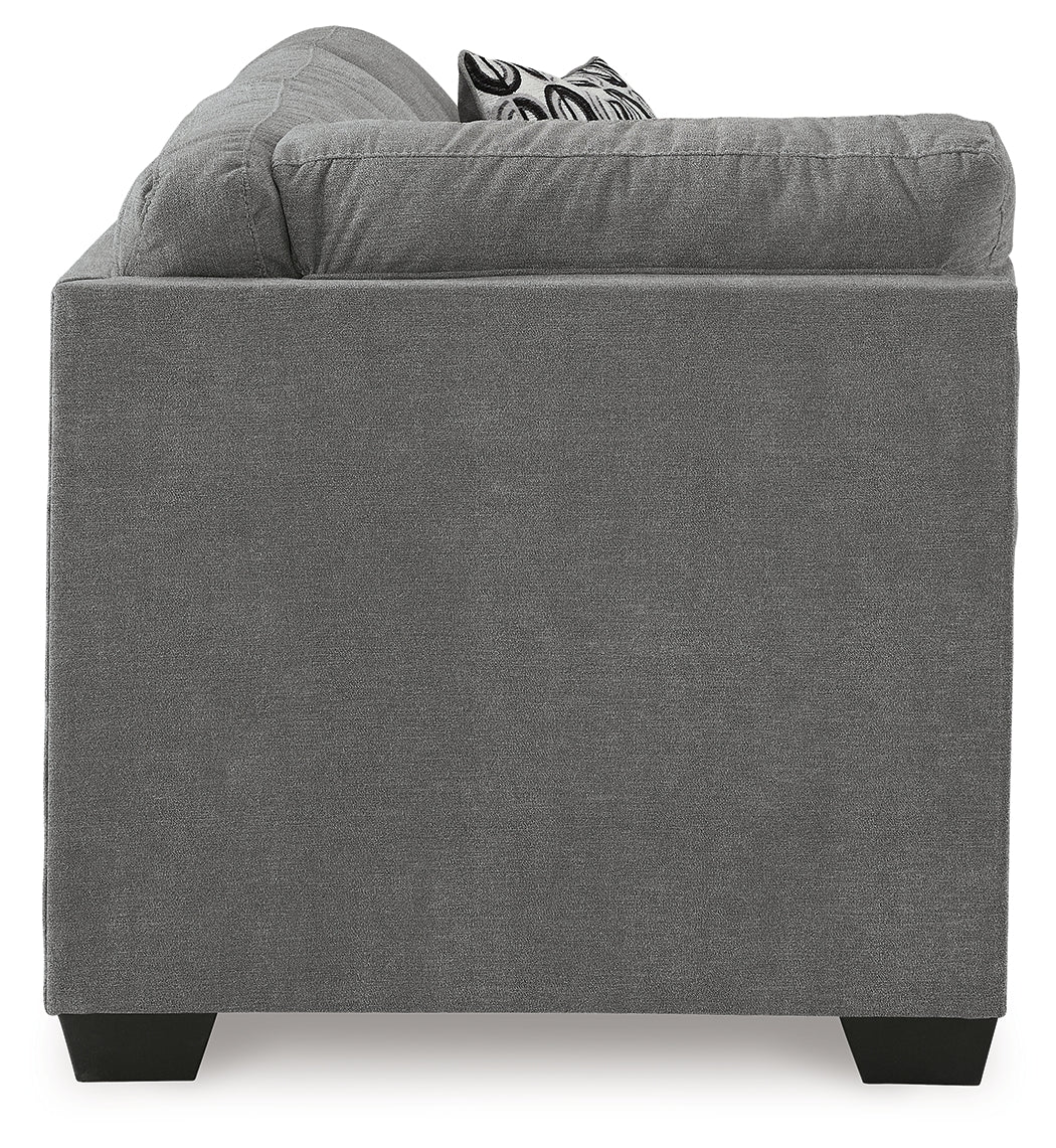 Birkdale Court Gray Right-Arm Facing Sofa from Ashley - Luna Furniture