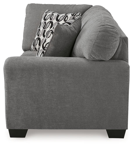 Birkdale Court Gray Right-Arm Facing Sofa from Ashley - Luna Furniture