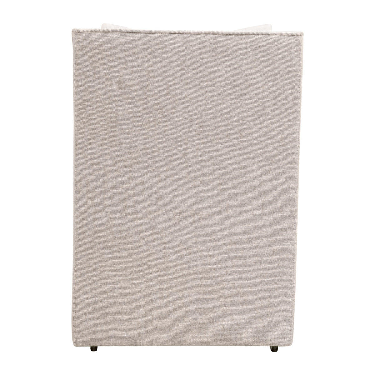 Harmony Arm Chair With Casters in Livesmart Peyton-Pearl, Performance Bisque French Linen from Essentials For Living - Luna Furniture