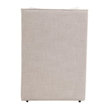 Harmony Arm Chair With Casters in Livesmart Peyton-Pearl, Performance Bisque French Linen from Essentials For Living - Luna Furniture