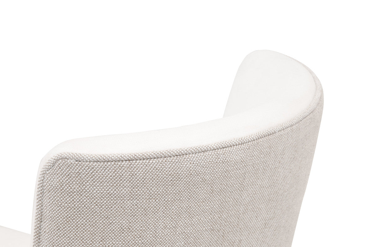Duet Counter Stool in Livesmart Peyton-Pearl, Performance Bisque French Linen, Natural Gray Ash from Essentials For Living - Luna Furniture