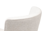 Duet Counter Stool in Livesmart Peyton-Pearl, Performance Bisque French Linen, Natural Gray Ash from Essentials For Living - Luna Furniture