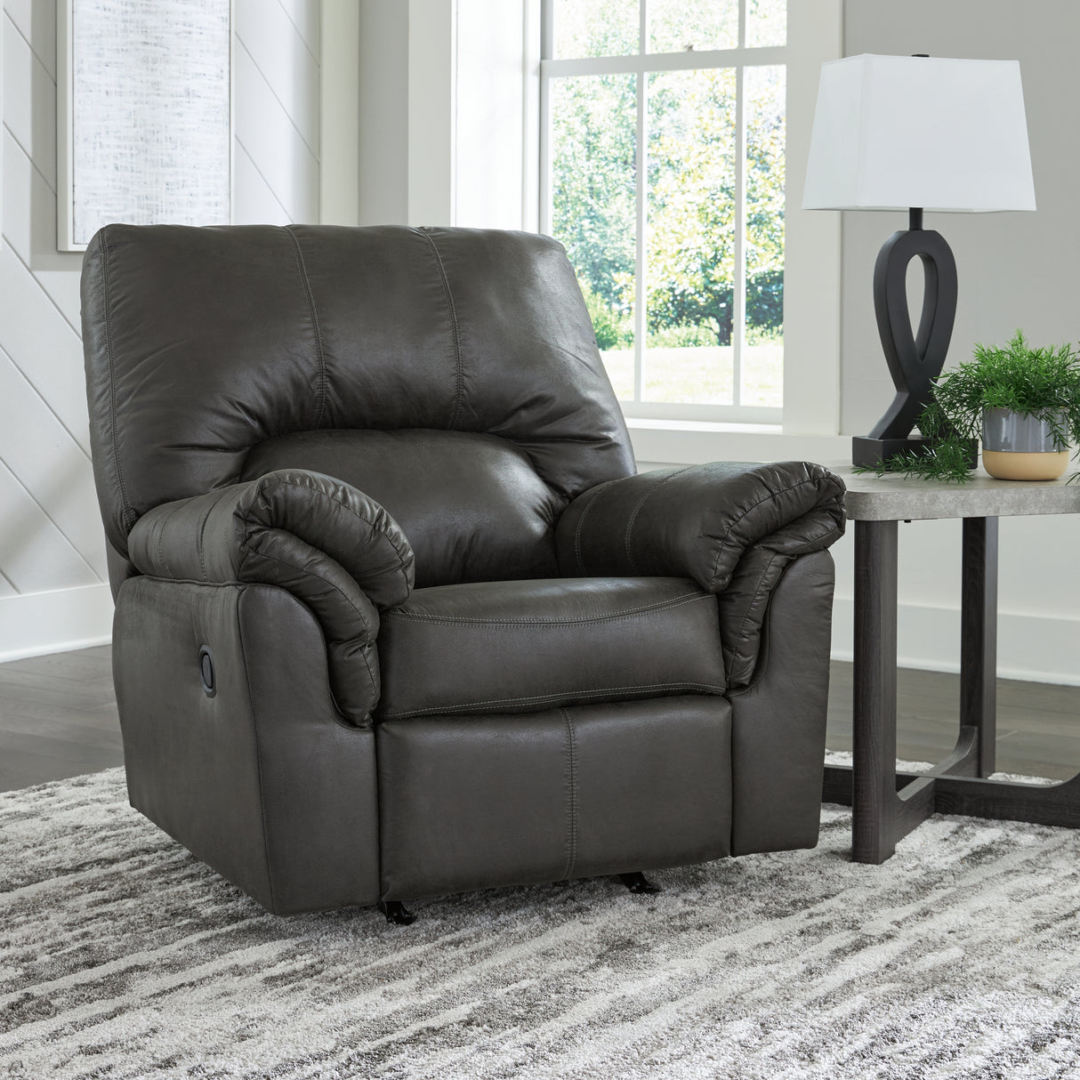 Bladen Recliner and Ottoman from Ashley - Luna Furniture