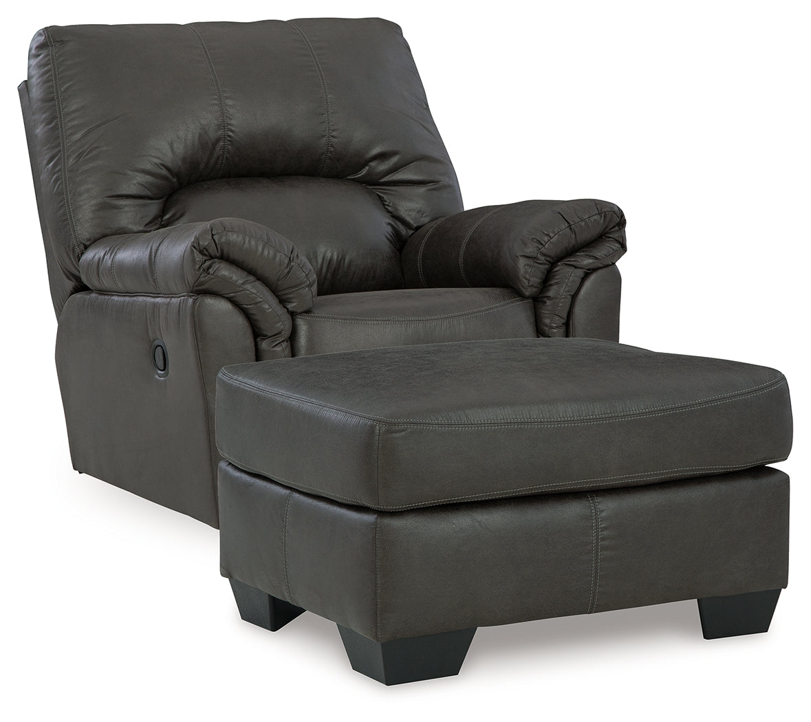 Bladen Recliner and Ottoman from Ashley - Luna Furniture