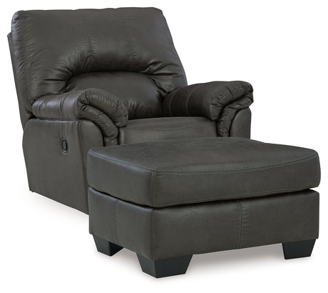 Bladen Recliner and Ottoman from Ashley - Luna Furniture
