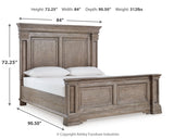 Blairhurst King Panel Bed, Dresser, Chest and 2 Nightstands from Ashley - Luna Furniture