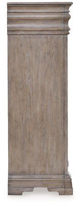 Blairhurst Light Grayish Queen Panel Bed, 2 Chests and 2 Nightstands from Ashley - Luna Furniture