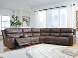 Bleckley Espresso 6-Piece Power Reclining Sectional from Ashley - Luna Furniture