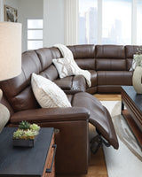 Bleckley Espresso 6-Piece Power Reclining Sectional from Ashley - Luna Furniture