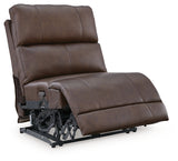 Bleckley Espresso Power Armless Recliner from Ashley - Luna Furniture