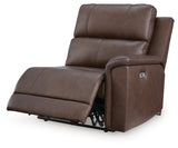 Bleckley Espresso Right-Arm Facing Power Recliner from Ashley - Luna Furniture