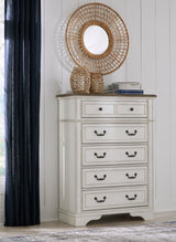 Blendon Two-tone Chest of Drawers from Ashley - Luna Furniture