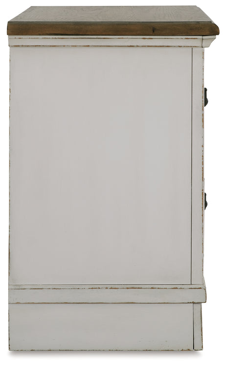 Blendon Two-tone Nightstand from Ashley - Luna Furniture