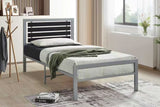 Gain Silver Metal Twin Platform Bed from Happy Homes - Luna Furniture